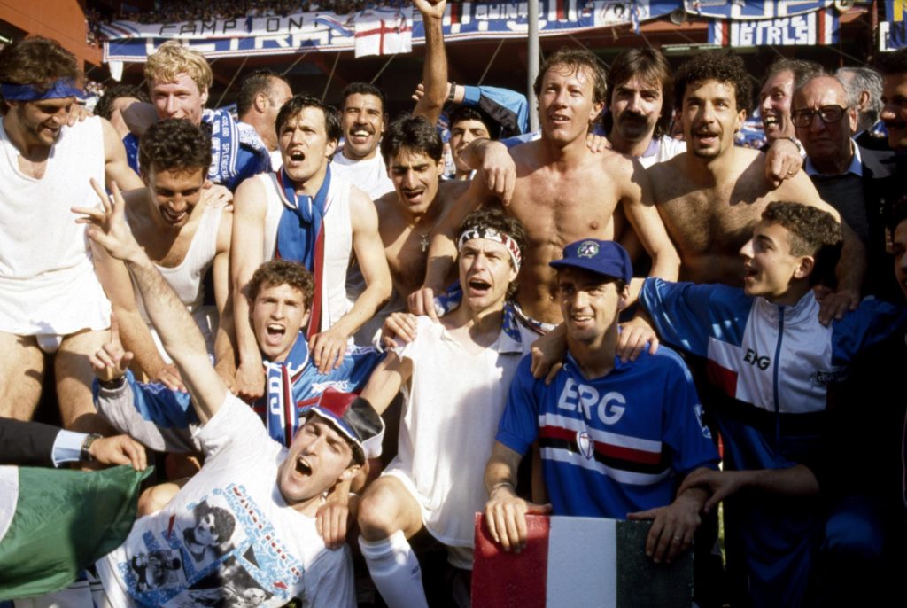 La Sampdoria Du Début Des Années 90 De La Séduction De Litalie à La